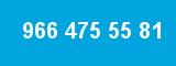 966 475 55 81 966 475 55 81